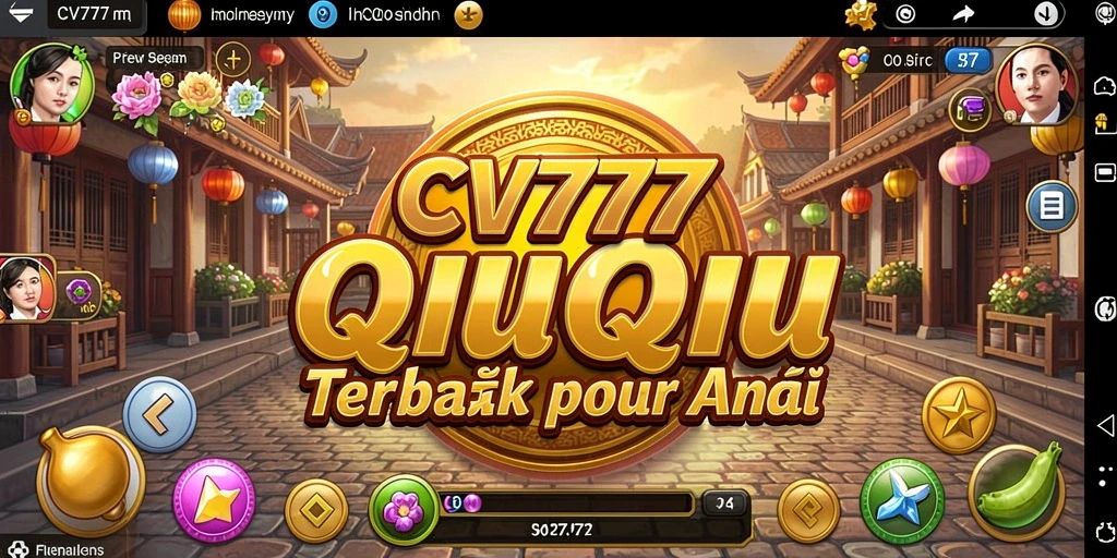 Screenshot gameplay QiuQiu yang menarik dan seru.