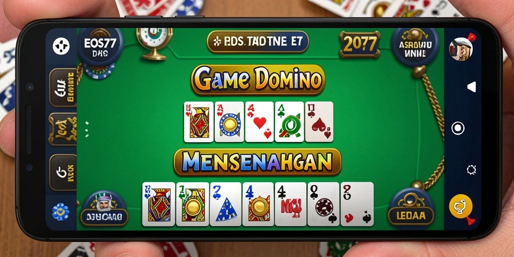 Gameplay seru dan interaktif dalam permainan Domino EOS77.