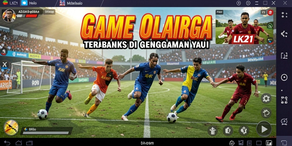 Tampilan gameplay menarik LK21 dengan aksi mendebarkan.
