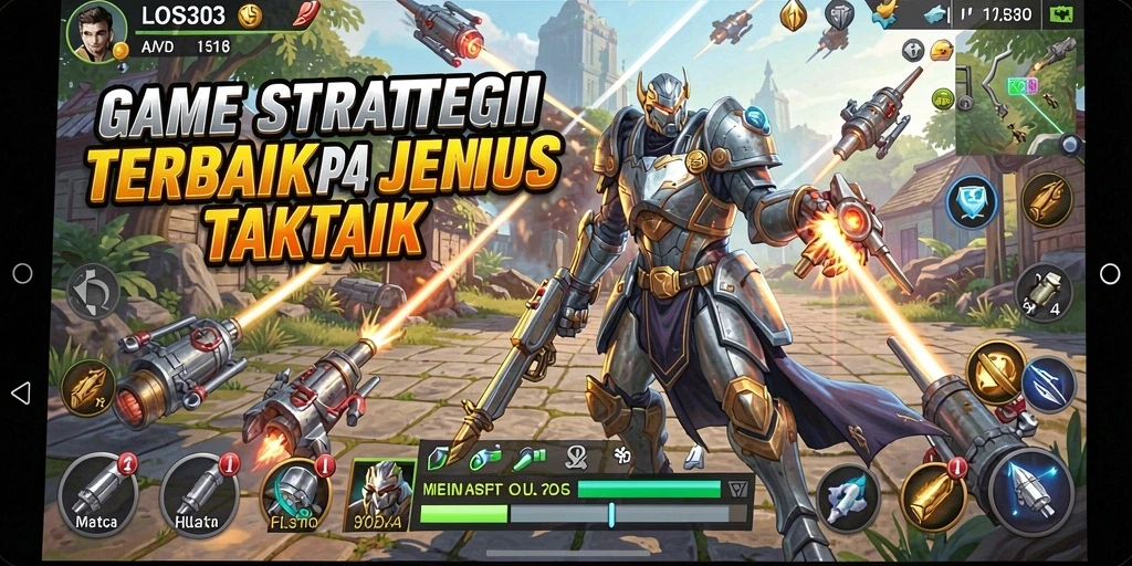 Tampilan layar permainan strategis dari LOS303 yang mendebarkan dan penuh aksi.