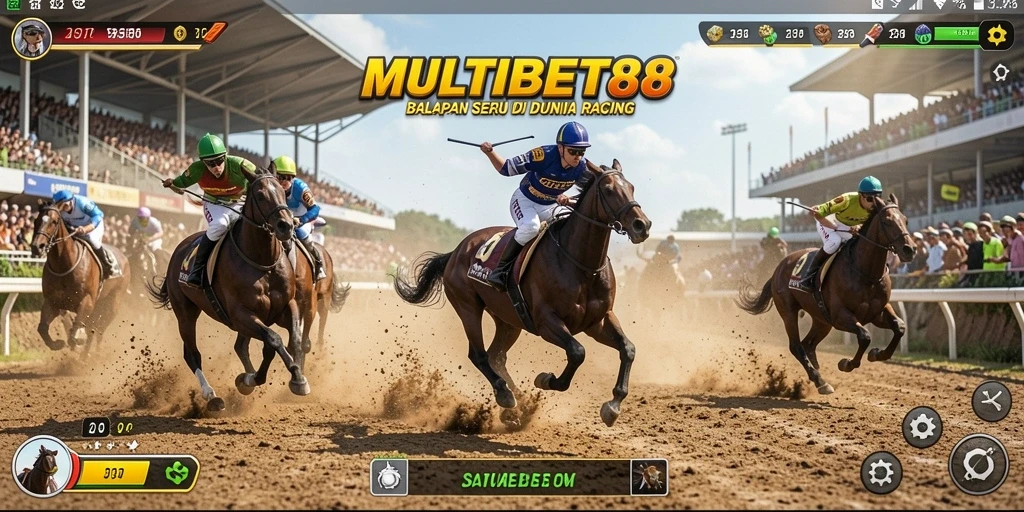 Gameplay racing mendebarkan di MULTIBET88 dengan kecepatan tinggi.