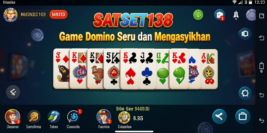 Tampilan gameplay menarik dan interaksi mendebarkan di SATSET138.