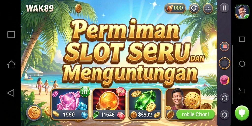 Screenshot gameplay WAK89 yang menunjukkan keseruan permainan Slot.